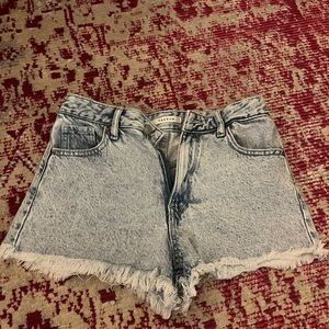 Jean shorts